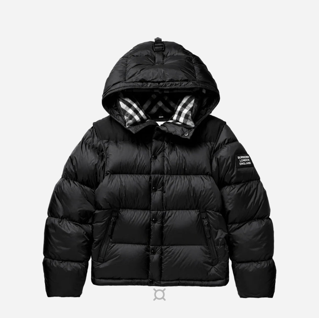 Burberry Black Puffer Jacket