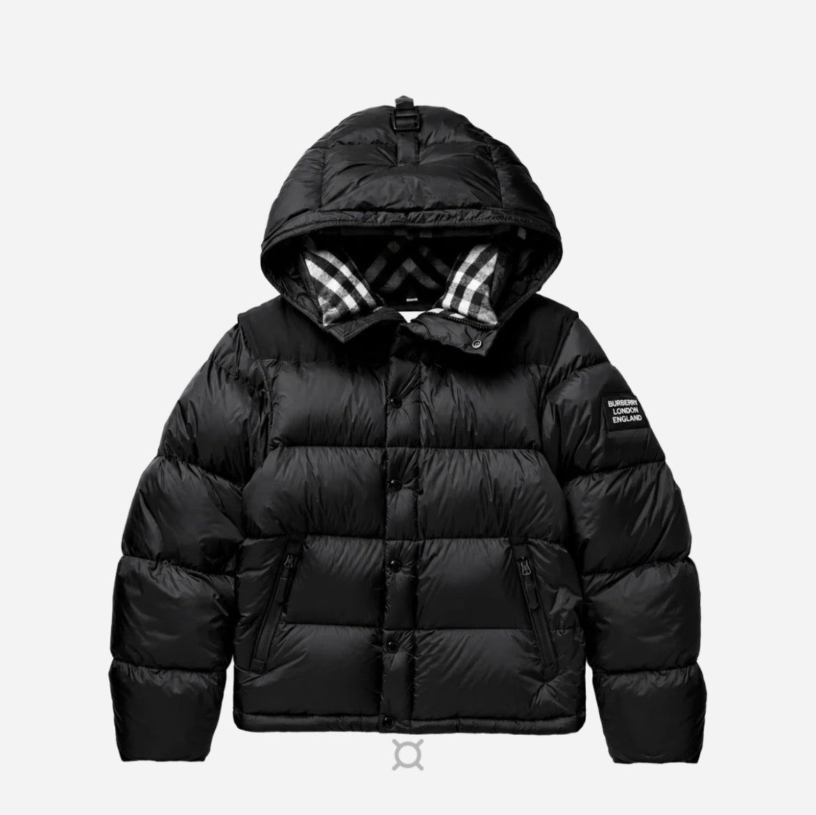 Burberry Black Puffer Jacket