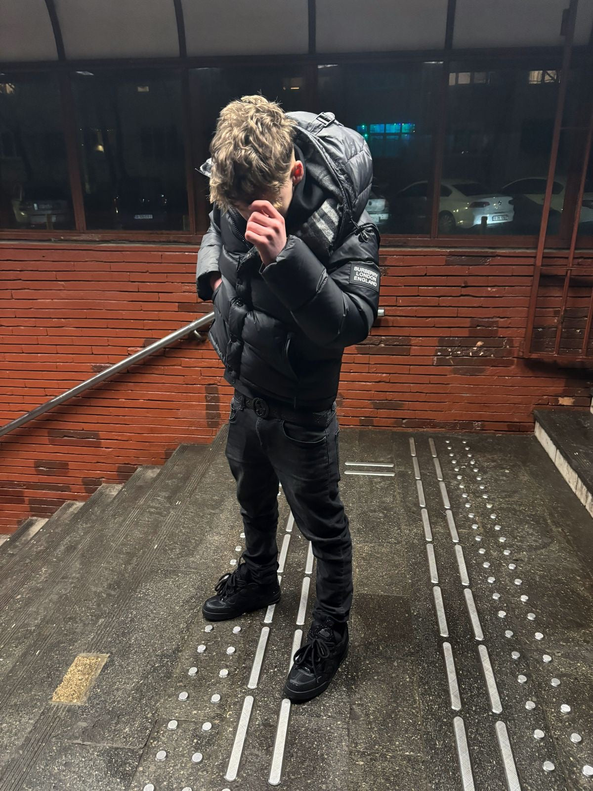 Burberry Black Puffer Jacket