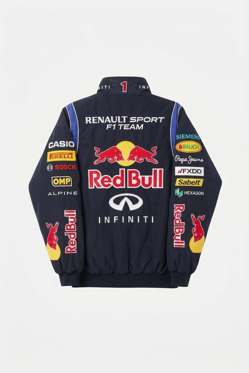 Red Bull Racing Vintage F1 Racing Jacket