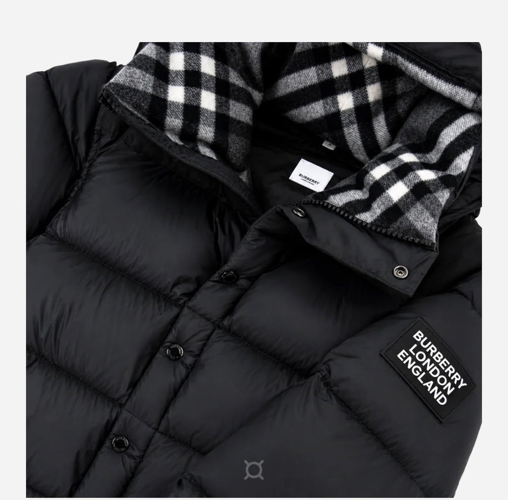 Burberry Black Puffer Jacket