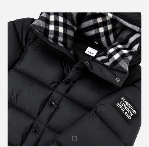 Burberry Black Puffer Jacket