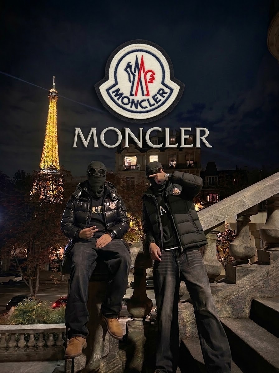 Moncler Shiny Black Puffer Jacket