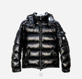 Moncler Shiny Black Puffer Jacket