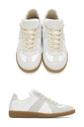 Maison Margiela Replica White Leather Sneakers